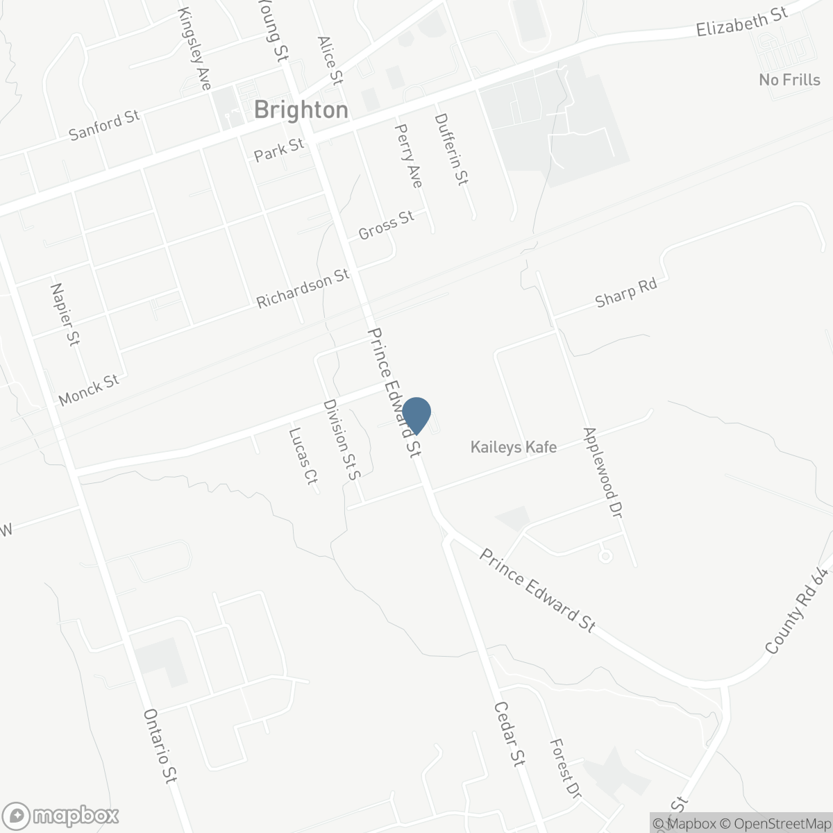 119 PRINCE EDWARD STREET, Brighton, Ontario K0K 1H0